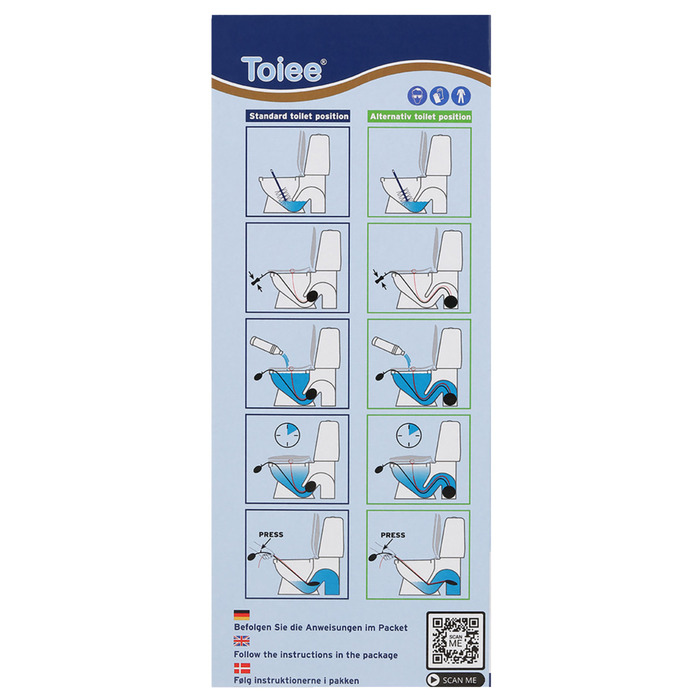 Toiee sampak m/Toilet Plug og WC Specialrens